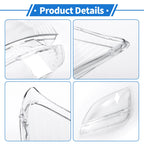 1 Pcs Headlight Lens Cover for Lexus RX300 (1999–2003) PC Clear