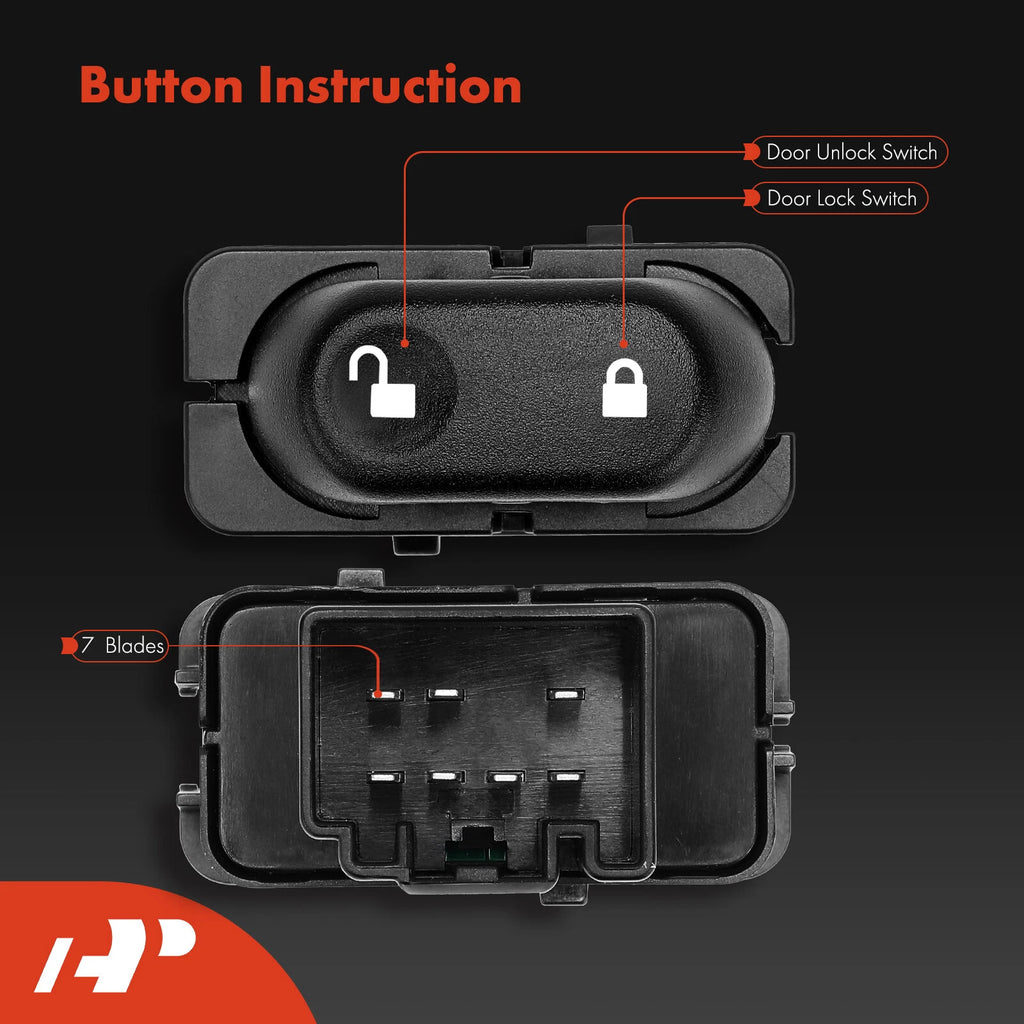 Door Lock Switch for Ford F-150, Excursion, Explorer