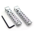 Chrome Front Foot Pegs for Yamaha FZR 600 YZF 600R/750R/1000R R1 R6 FZS1 XJ 600S (1990–2003)