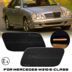 LED Black Lens Side Marker Light for Mercedes W210 E-Class (1996–2002)