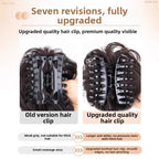 2X Handmade Mixed Material Hair Tie Claw Clip for Thick Hair (2023–2023)