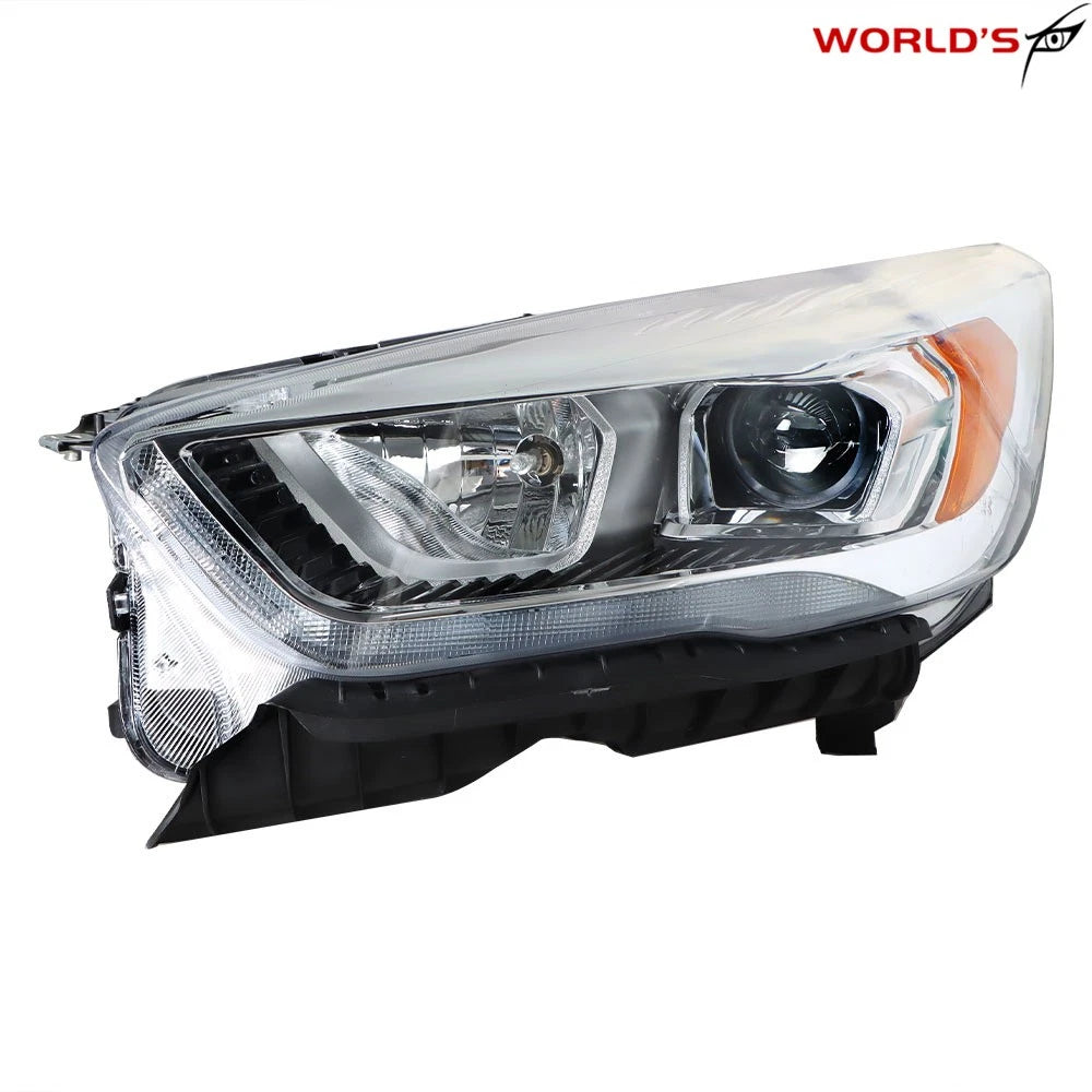Chrome Housing Headlight with LED DRL for Ford Escape (2017–2019) Left Side