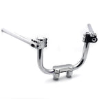 8" +2" Rise Monkey Handlebar for Harley Sportster Dyna Softail (1996–2017) Chrome