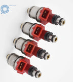 Set of 4 Fuel Injectors for Nissan D21 (1991–1995)
