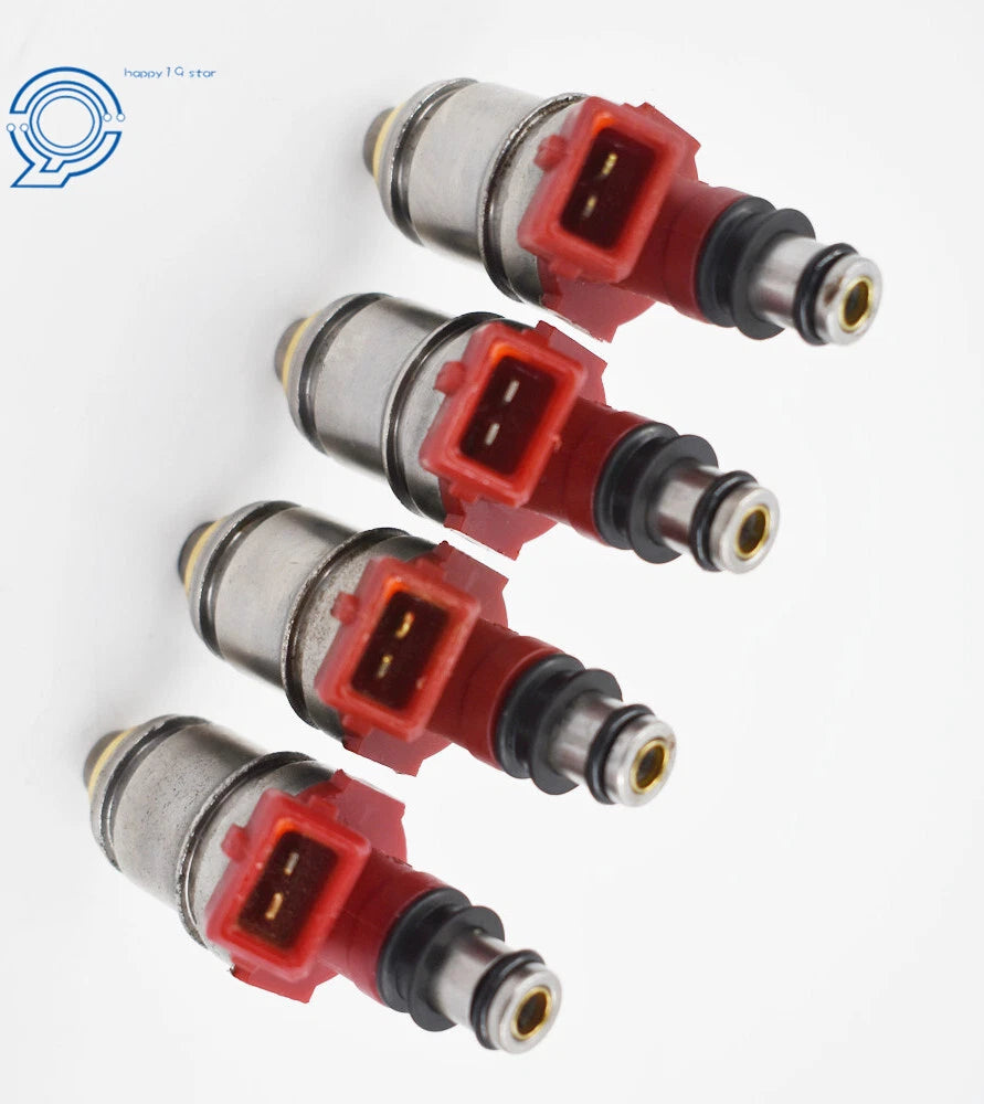 Set of 4 Fuel Injectors for Nissan D21 (1991–1995)