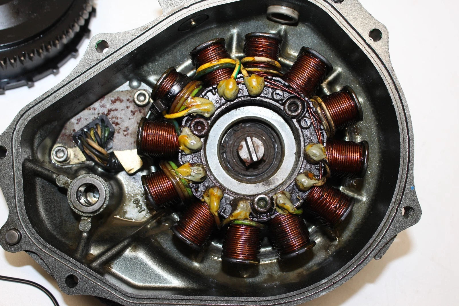 Rotor Generator Magneto Stator Cover for Kawasaki STX Ultra DI (2000–2004)