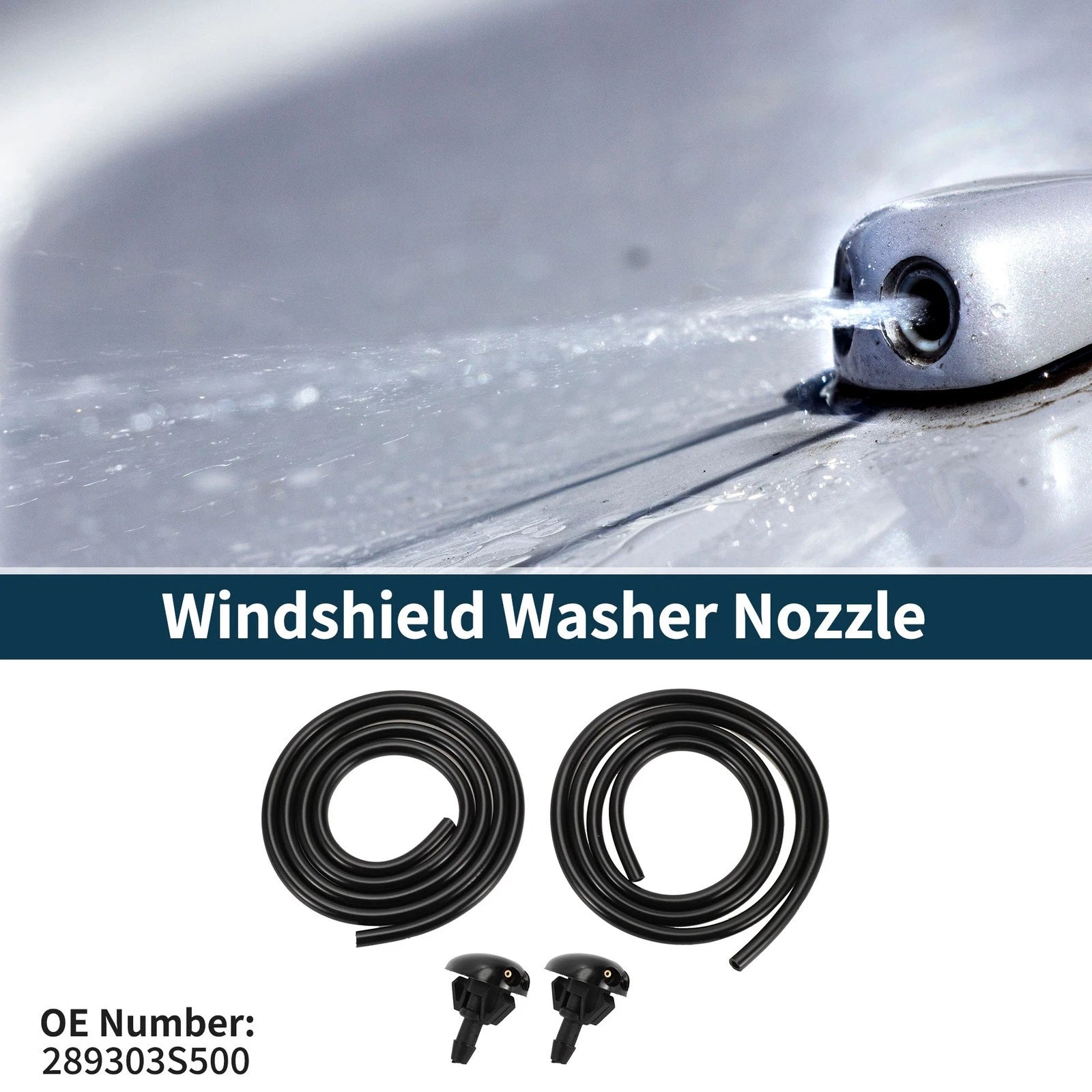 Windshield Washer Nozzle Set for Nissan Frontier (No. 289303S500)