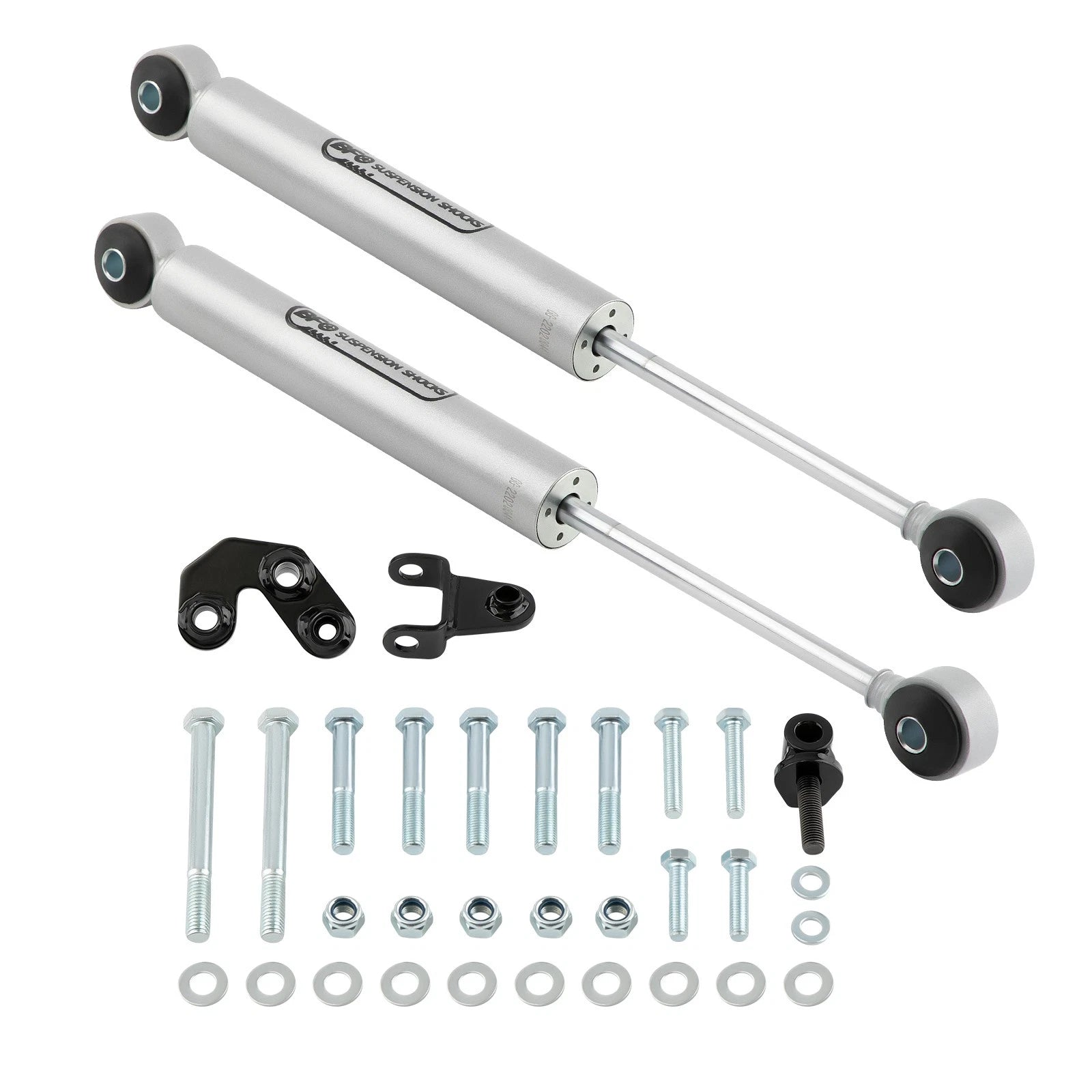 Front Dual Steering Stabilizer for Jeep Wrangler TJ/LJ (1997–2006)