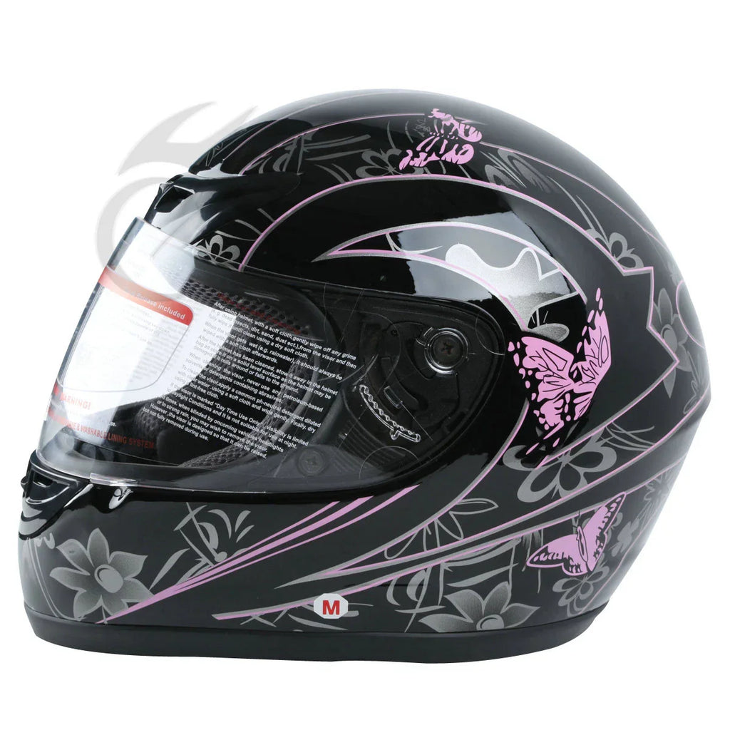 Full Face Helmet DOT Flip Up for Motorcycle Size S M L XL