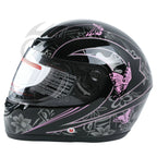 Full Face Helmet DOT Flip Up for Motorcycle Size S M L XL