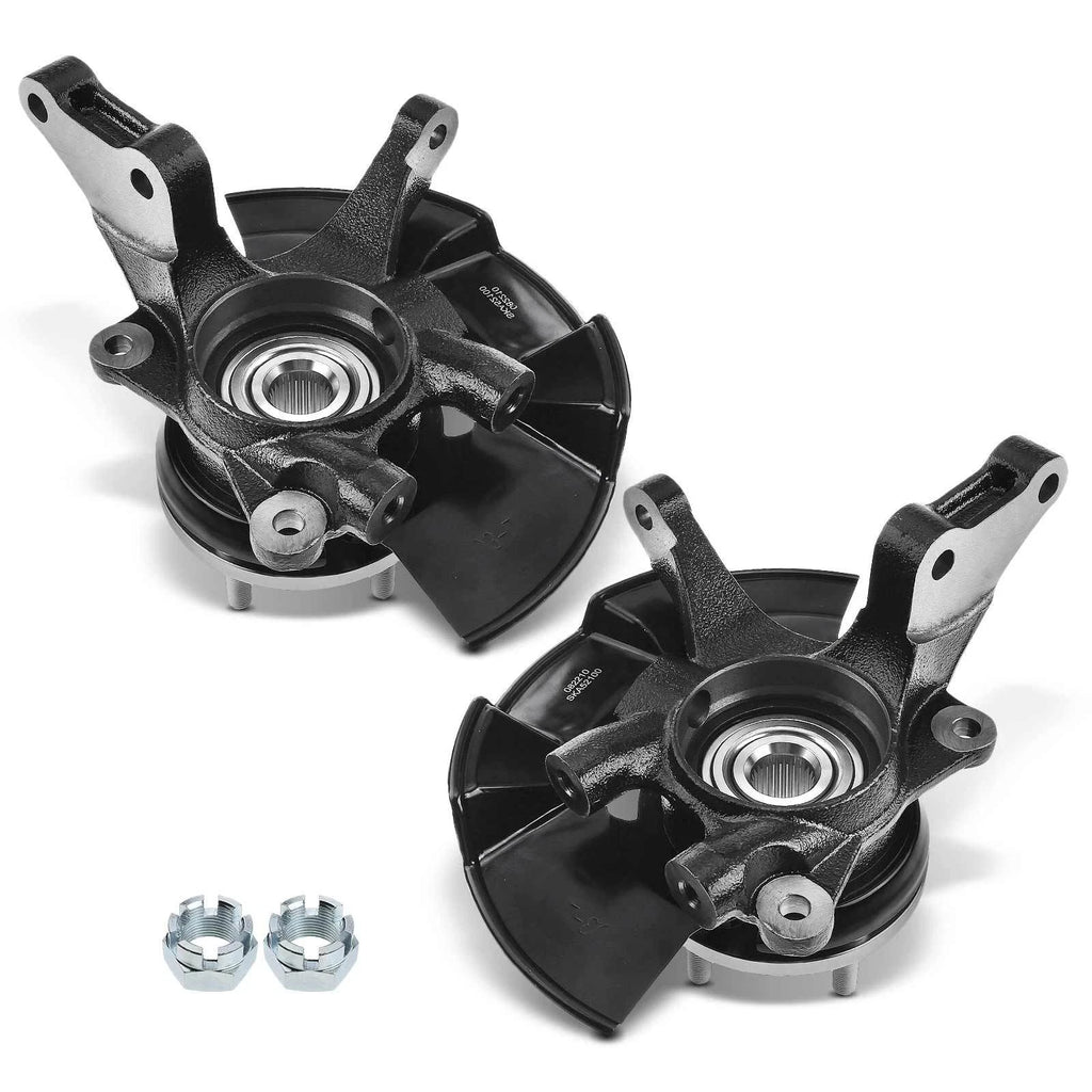 Front Steering Knuckle & Hub Bearing Pair for Hyundai Tucson Kia (2005–2009)