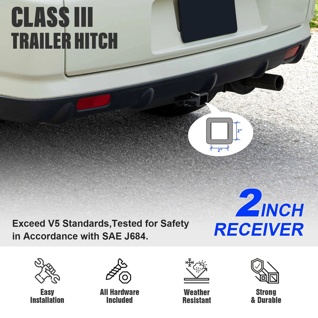 2 Inch Trailer Towing Hitch for Honda CR-V (1997-2001)