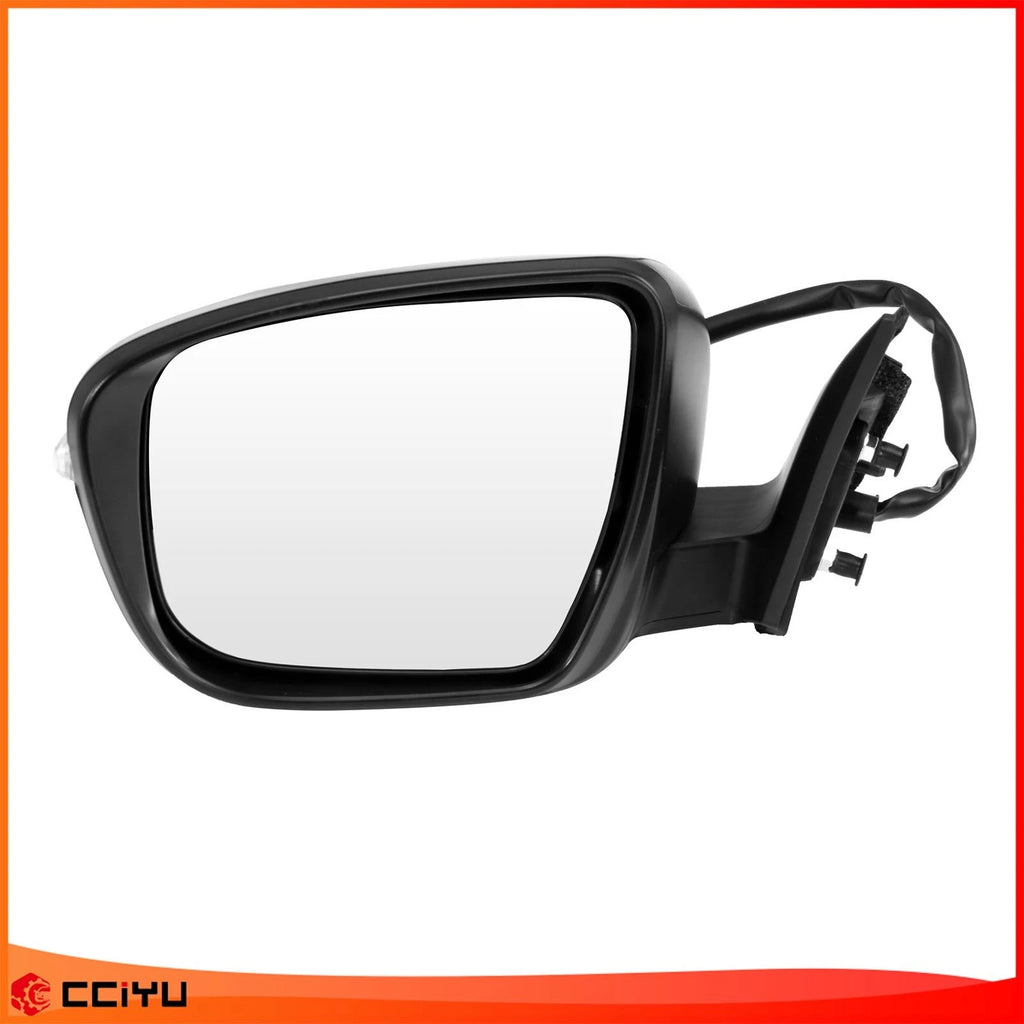 Left Side Mirror for Nissan Rogue (2014–2018) - Black, Power, Heated, Signal, Camera