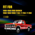 Amber LED Marker Lights for Ford Bronco F150 F250 F350 (1980–1986)