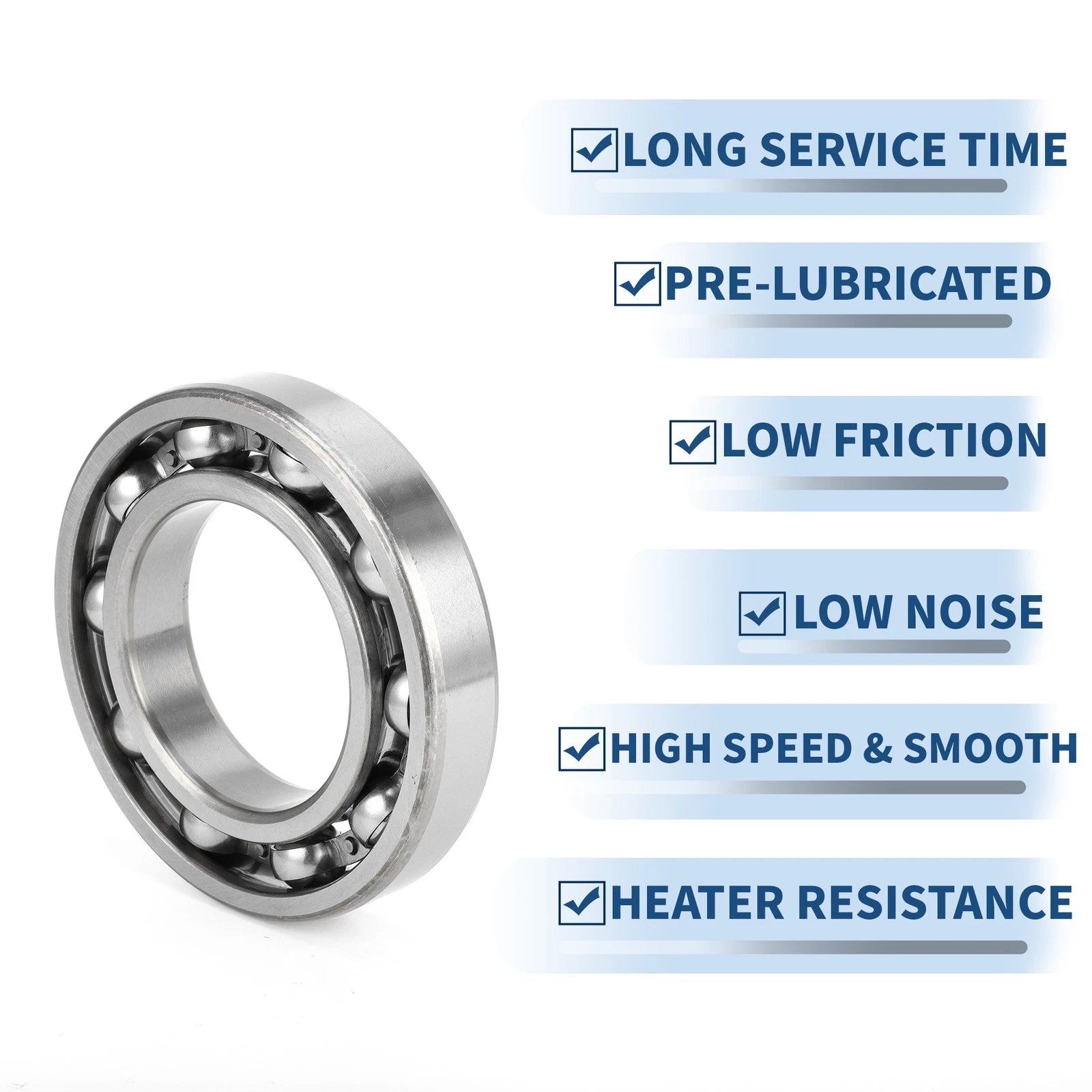 Deep Groove Ball Bearing 80x140x26mm for Scooter Skateboard (1 Pc)