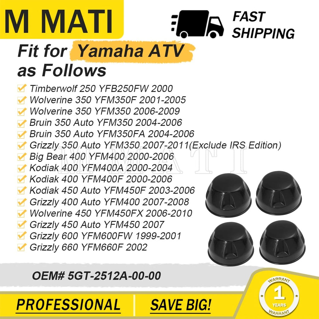 Rubber Wheel Cap for Yamaha Timberwolf 250 4X4 (2000) 5GT-2512A-00-00