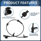 ABS Wheel Speed Sensor No. 68194428AB for Dodge Dart (2014–2016) Rear