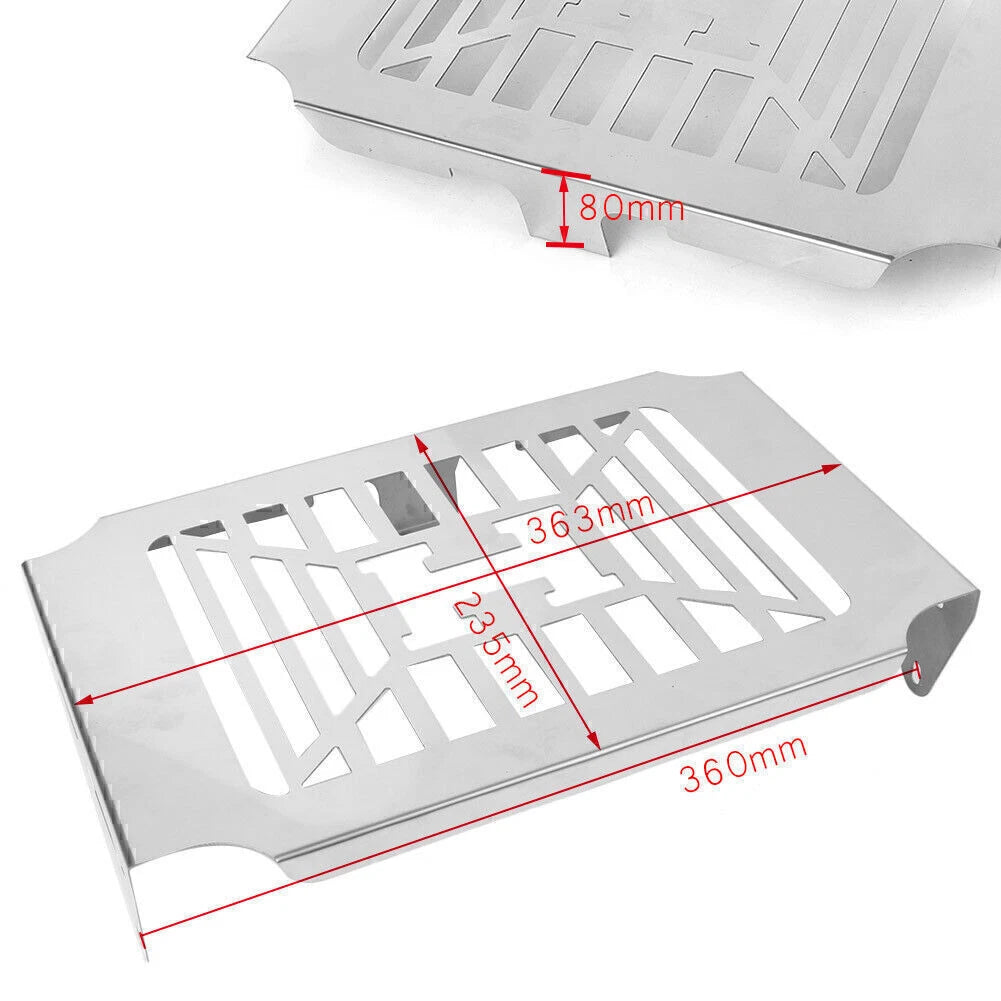 Chrome Stainless Steel Radiator Cover Grill for Honda Magna 750 VF750 (1994–2004)