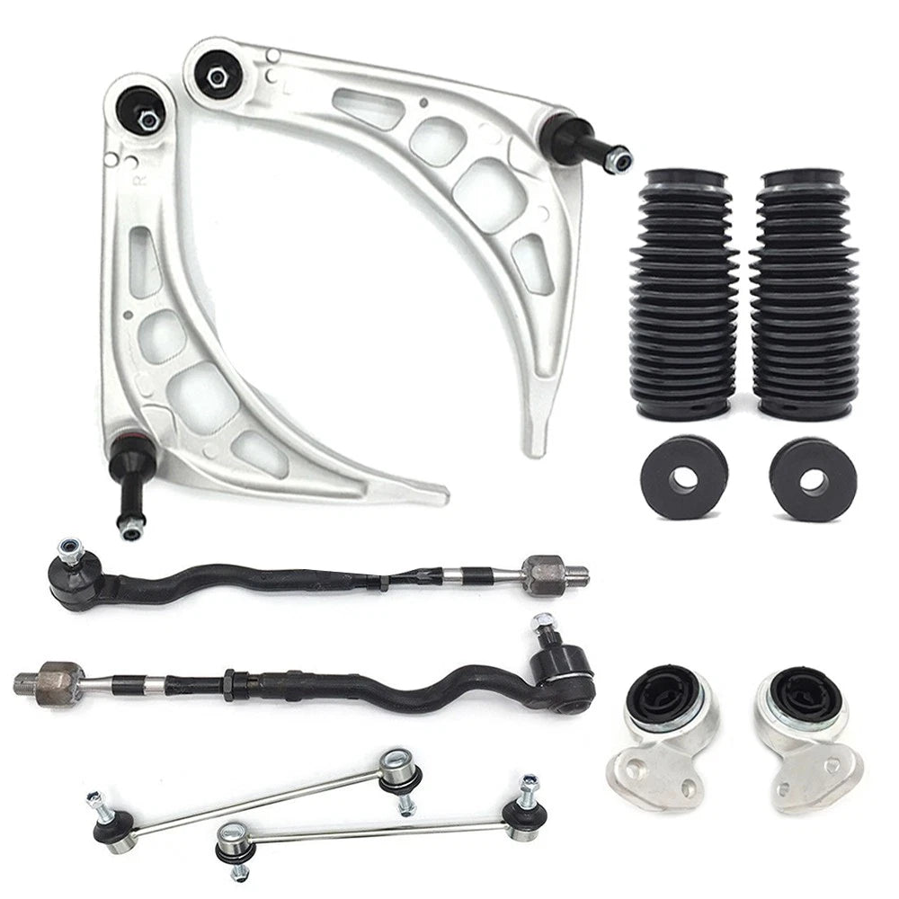Control Arm Ball Joint Bushing Tie Rod Boot Kit for BMW 3 Series (1999-2000)