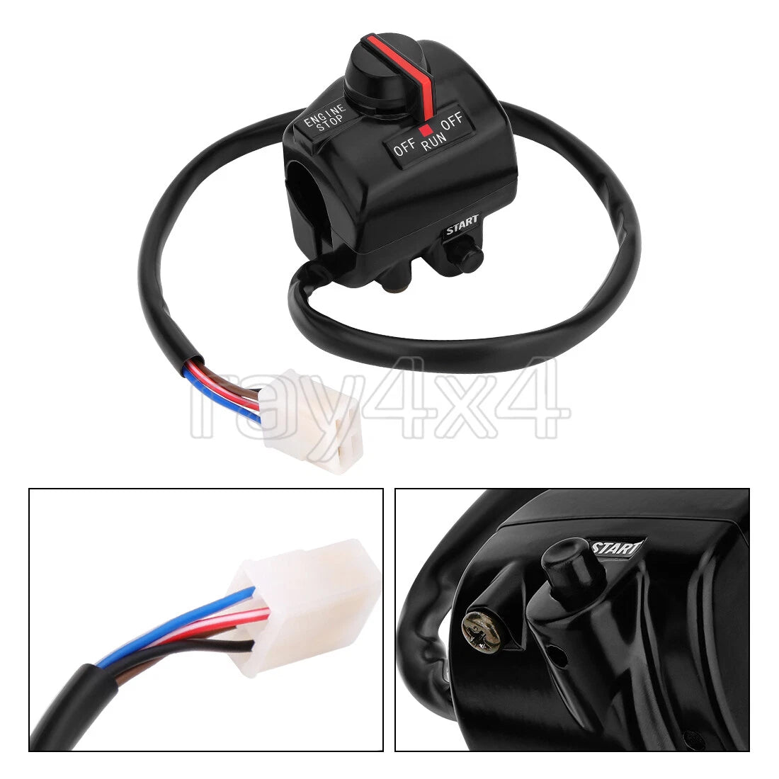 Throttle Handlebar Switch Assembly for Yamaha XS400 XS650 (1977–1983)