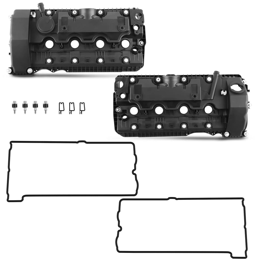 Valve Cover Set for BMW 545i 645Ci (2004–2005) 11127522150 Left Right