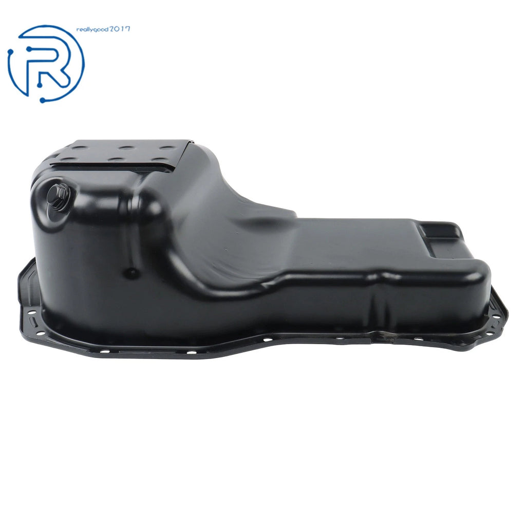 Engine Oil Pan for Mitsubishi Lancer (2004-2006) Black with Drain Plug