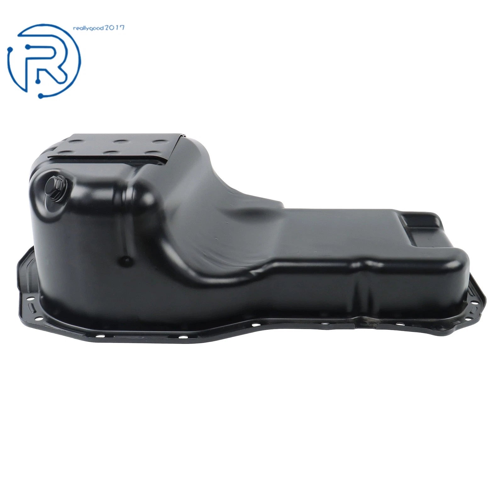 Engine Oil Pan for Mitsubishi Lancer (2004-2006) Black with Drain Plug