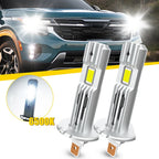 2X H1 LED Headlight Bulbs for