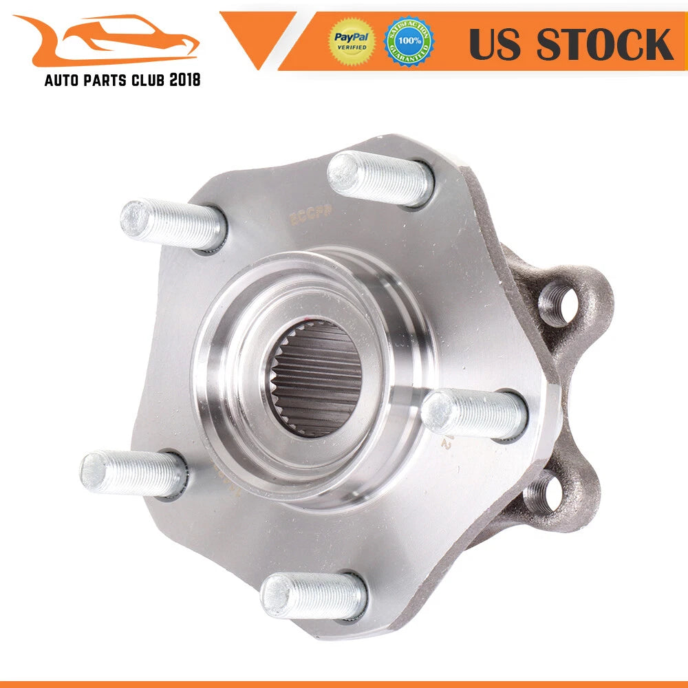 2 Front Wheel Hub Bearings for Nissan Rogue (2014–2019)