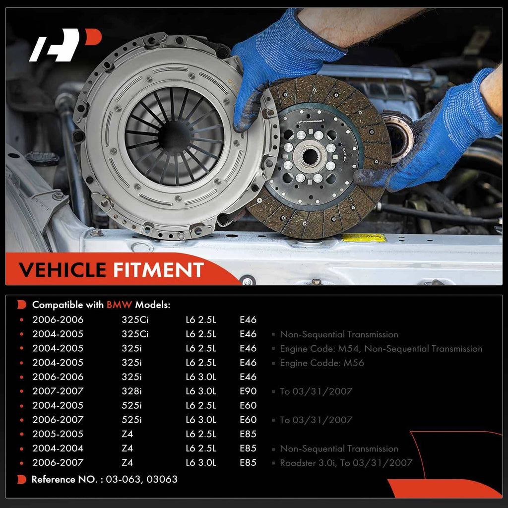 Clutch Kit for BMW E46 325Ci, 325i & E90 328i (2004-2006)