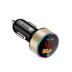 2X QC3.0 USB Type C Car Charger for 12V-24V Vehicles