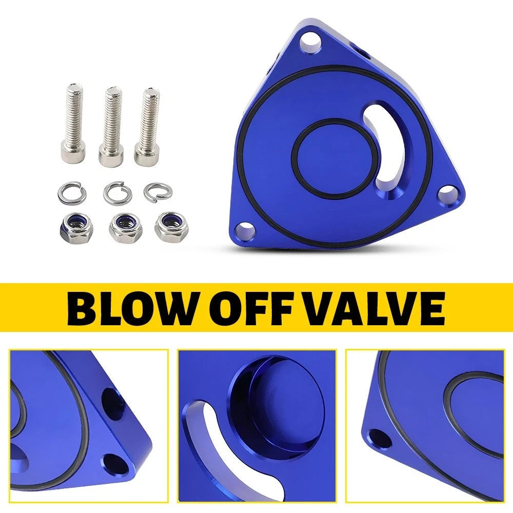 Blow Off Valve Plate Spacer for Honda Civic (2015–2021) - Blue Billet