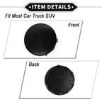 Hub Center Caps  56.5mm for BMW 5 Series G30 (2017-2023) 2.22in OD ABS Black