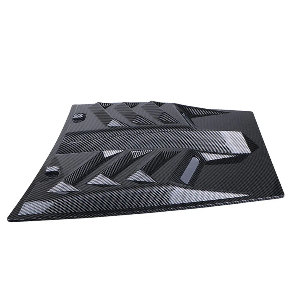 Carbon Fiber ABS Hood Vent Scoop Cover for Car (No Year Specified)
