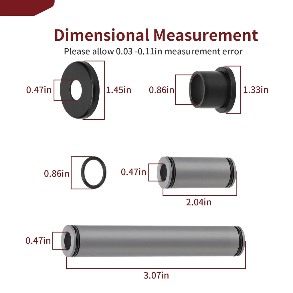 Front Upper + Lower A-Arm Bearing Bushing for Teryx4 800 S (KRF/KRT) (2013–2019)