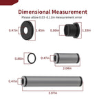 Front Upper + Lower A-Arm Bearing Bushing for Teryx4 800 S (KRF/KRT) (2013–2019)