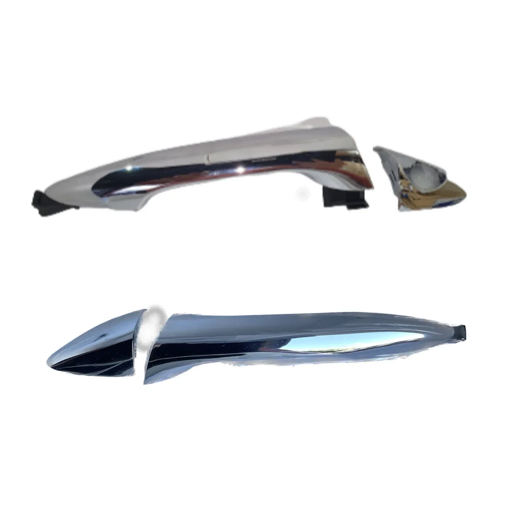 Door Handle Outer 2 x Chrome Front Left+Right for Hyundai Elantra (2011–2015)
