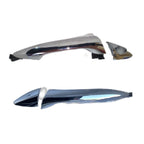 Door Handle Outer 2 x Chrome Front Left+Right for Hyundai Elantra (2011–2015)