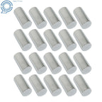 20 Pack Chrome Lug Nut Covers for Semi Truck (Fits 33mm)