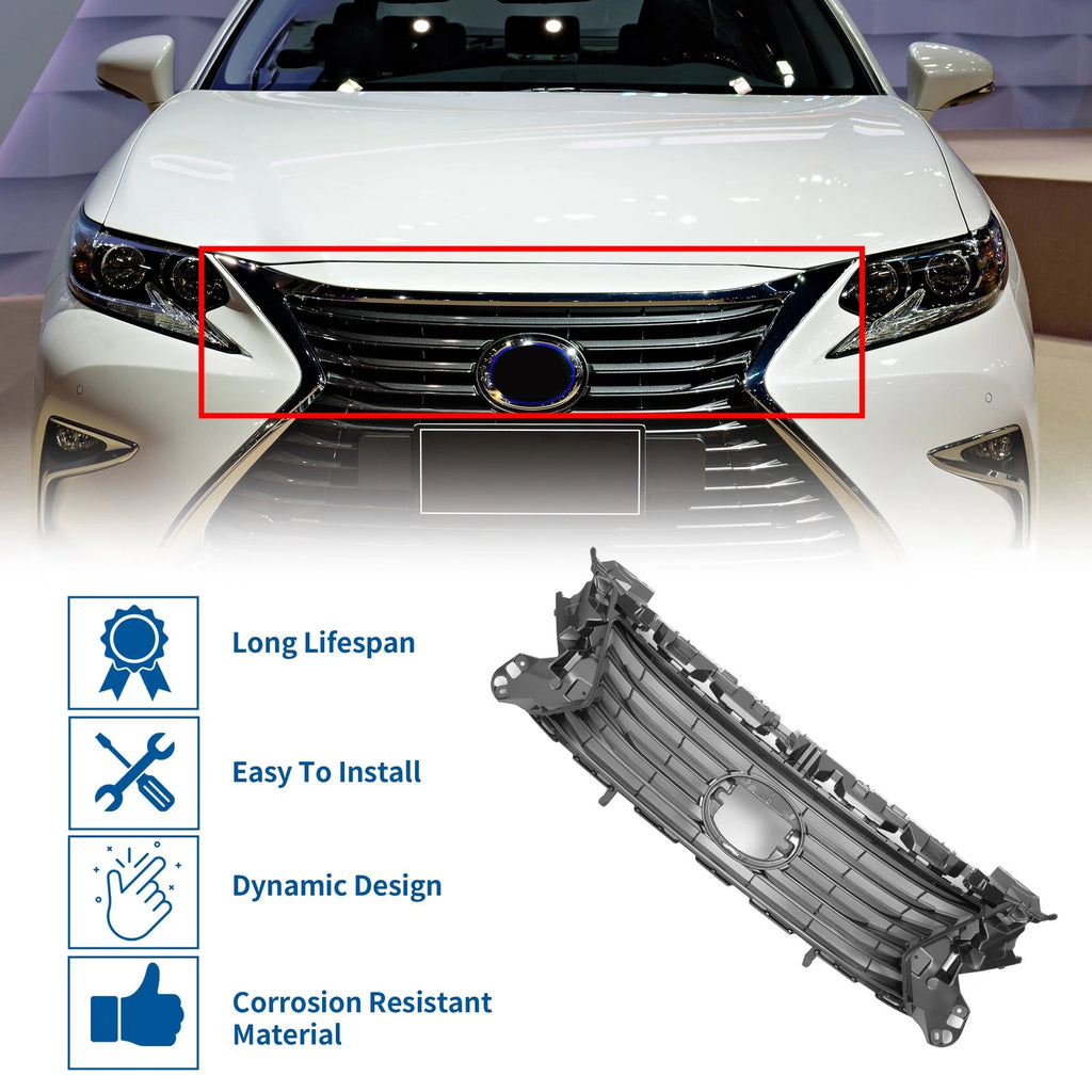 Front Upper Hood Bumper Grille for Lexus ES 300h (2016–2018) No. 5311133450