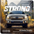 Chrome Steel Front Bumper Face Bar for Ford F-150 (2018–2020)