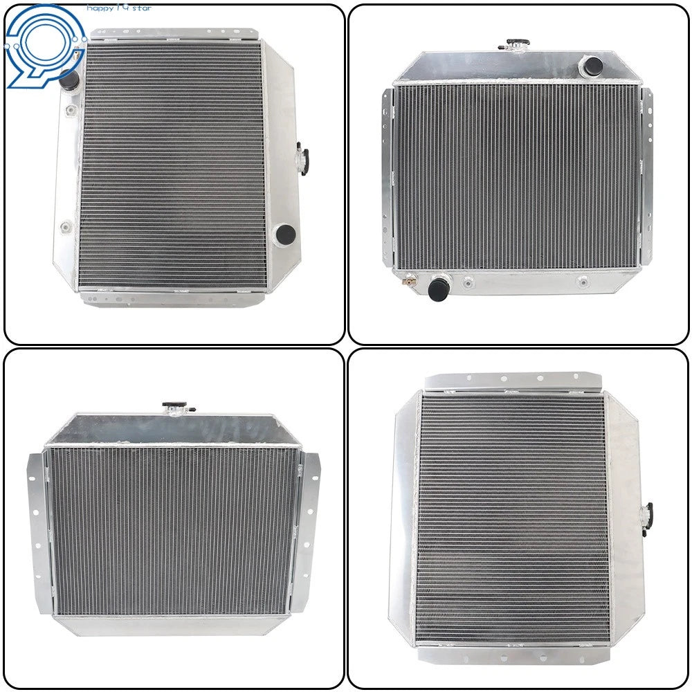 4Row Aluminum Radiator for Ford F100 F150 F250 F350 (1966–1979)