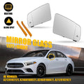 Pair Side Mirror Glass for Mercedes-Benz GLA X156 (2013–2018) W/Blind Spot