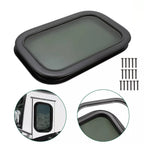 Vertical RV Window for Cargo Trailer (12" x 18") Tinted Glass