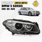HID Xenon Headlight for BMW 5 Series (2014–2016) Passenger Side
