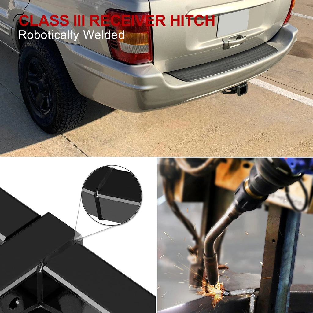 2 Inch Trailer Hitch Receiver for Jeep Grand Cherokee (1999-2004)