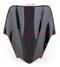 Double Bubble Windscreen for Yamaha FZ1 FZ1S (2006–2011) Black