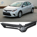 Front Bumper Upper Grille for Toyota Corolla LE (2014–2015) Dark Gray