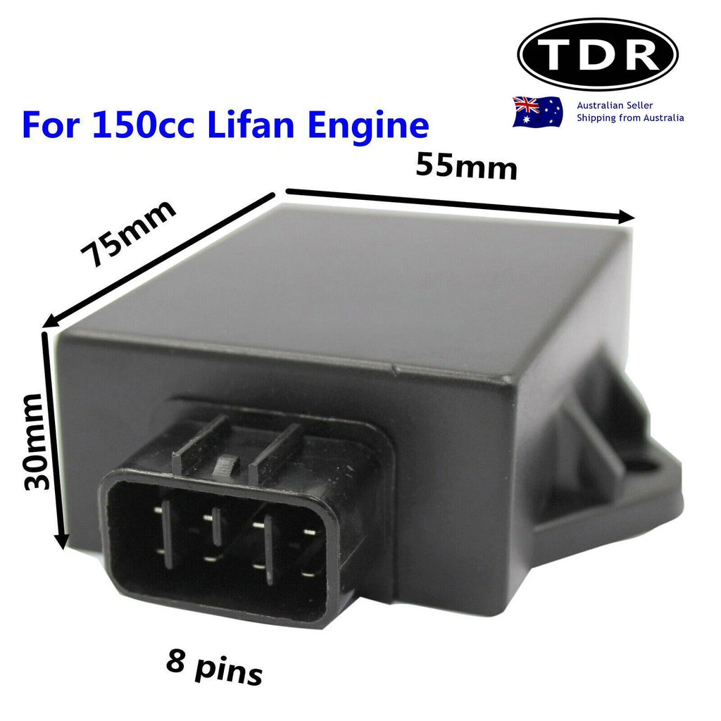 8 Pin Ignition CDI Unit for Lifan 150cc LF1P56FMI, Zhongshen 155cc