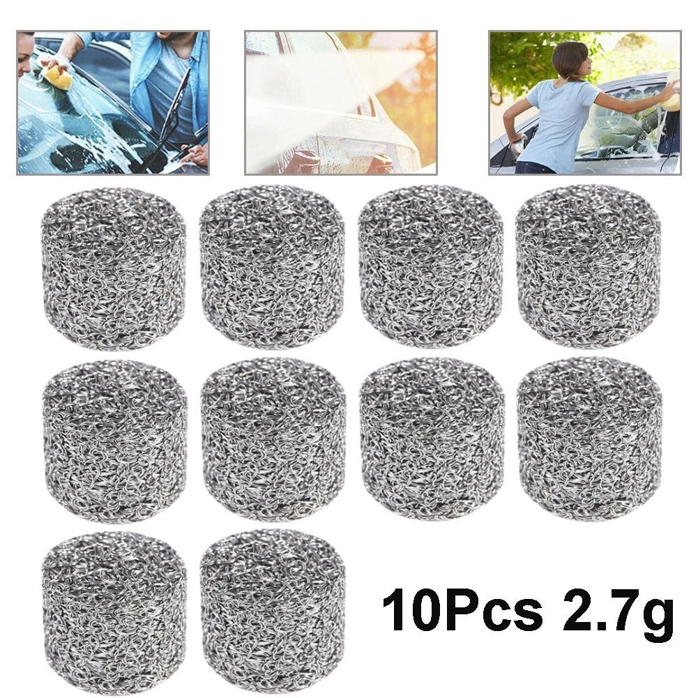 10Pcs Foam Mesh Gauze Filter for Car Pressure Washer Kit